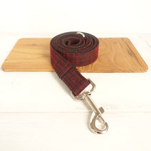 Load image into Gallery viewer, Free Engraving Pet Collar Plaid Suit Faber Custom Name ID Tag Adjustable Collars Lead Leash Set Personalized Dog Collars