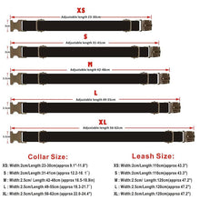 Load image into Gallery viewer, Free Engraving Pet Collar Plaid Suit Faber Custom Name ID Tag Adjustable Collars Lead Leash Set Personalized Dog Collars